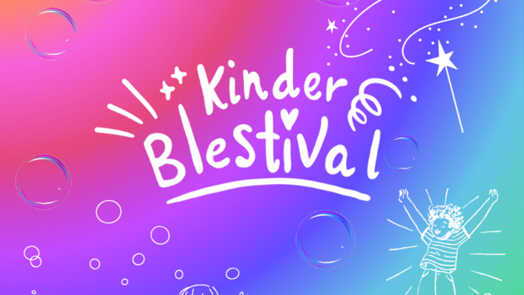 Kinder Blestival op camping De Finne in Sneek