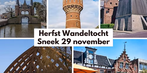 Herfst Wandeltocht Sneek — natuur in Sneek